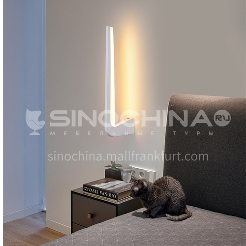 Bedside wall lamp simple modern creative personality LED wall lamp bedroom living room wall lamp-FLY-LY8012